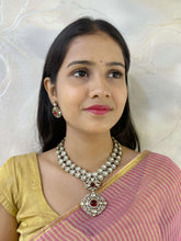 Aliza Victorian Polki Layered Necklace Set For Women By Gehna Shop Victorian Necklace Sets